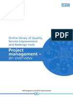 Qsir Project Management an Overview