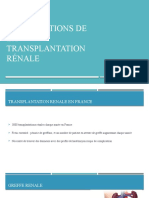 Complications Post Transplantation Rénal - Fin