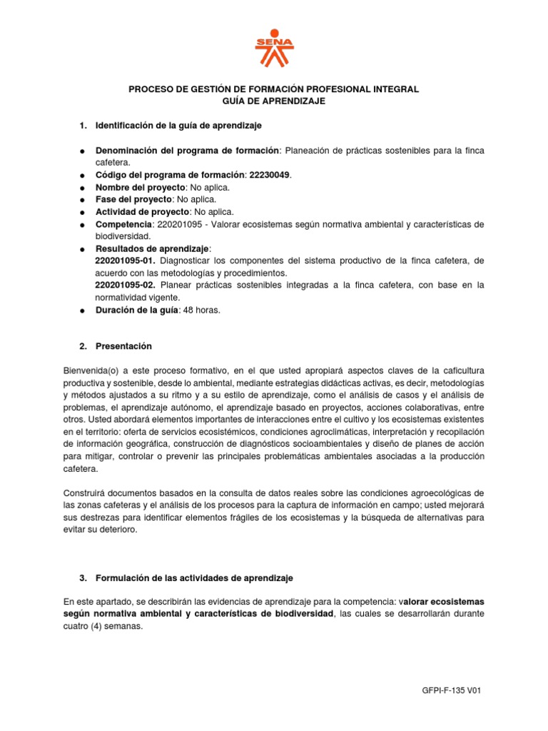 Guia Aprendizaje 1 | PDF