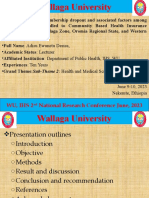 Rural Households Enrolled To Community Based Health Insurance Scheme in Kellem Wallaga Zone, Oromia Regional State, and Western Ethiopia