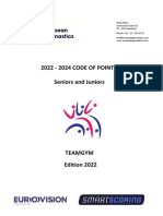 2022 TeamGym Code of Points V1.1