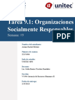 Tarea 9.1 Organizaciones Socialmente Responsables