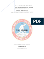 Tarea VI - Union de Hecho