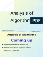 Analysis of Algorithms - 1