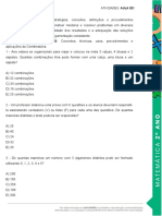 021 - Analise Combinatoria - Principio Fundamental Da Contagem