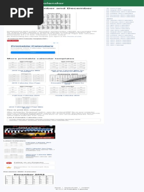 October, November and December 2023 Calendar