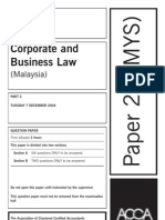 Corporate and Business Law: (Malaysia)