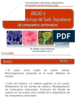 Tema 4.1. Microbiología Del Suelo. Degradacion de Compuestos Carbonados