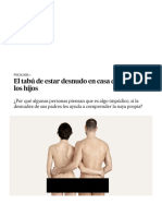 El Tabú de Estar Desnudo en Casa Delante de Los Hijos