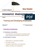Training and Developing Employees: Gary Dessler
