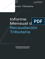 Informe Recaudación Tributaria de Julio