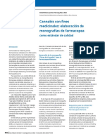 Cannabis For Medicinal Use Development of Pharmacopoeia Monographs As A Quality Standard - De.es