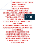 Servicios Secretariales y Leg