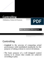Controlling by Rajat Jhingan
