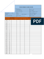 Ficha de Ensaio de Caudal Do Furo