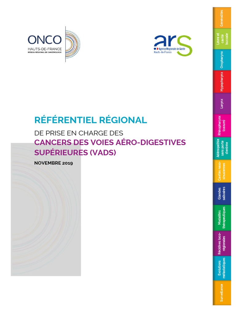 Prise en charge des cancers VADS | PDF | Oncologie | Cancer