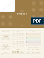 2023 Saint by Dalaket - Sunday Start - Dashboard Weekly - Wellness Daily