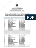 Relao Dos Municpios Com Vagas Elegveis Edital n12 31 Ciclo