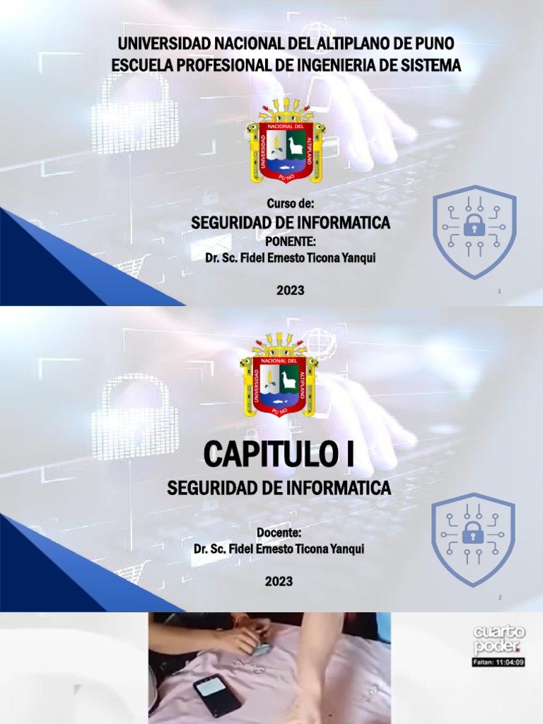 Seguridad Informática: Medidas y Planificación | PDF | Seguridad | La ...