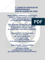 Himno Del Cuerpo de Oficiales de Adminitracion