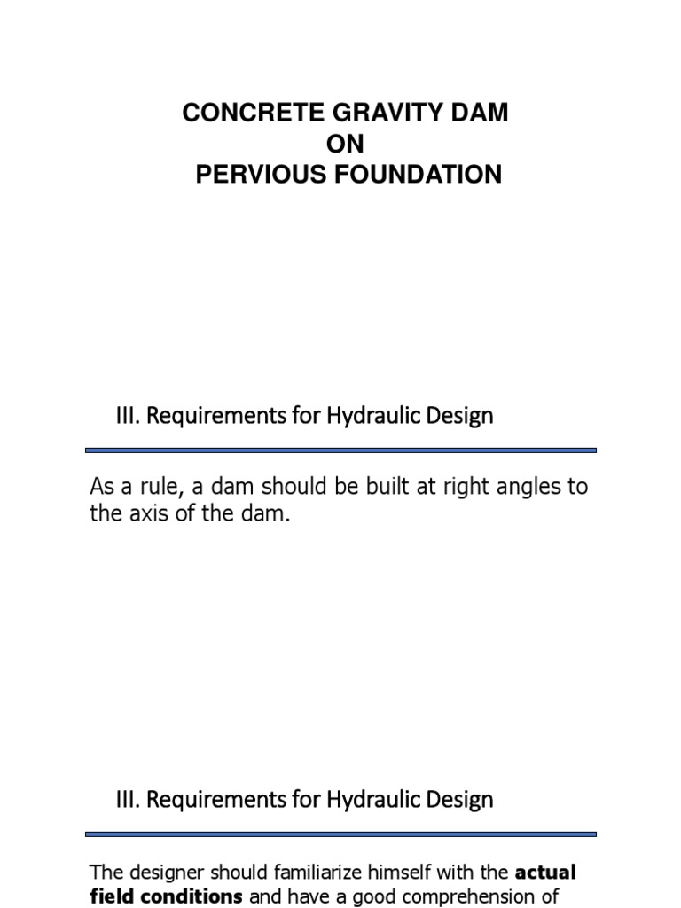 Hydraulic Design PDF