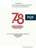 Petunjuk Teknis PHBN Hut Kemerdekaan Ri Ke 78 Upasp Rejotangan