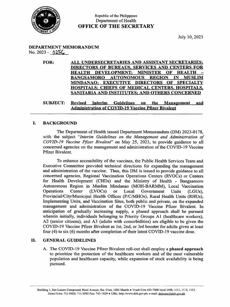 DM 2023 0256 | PDF