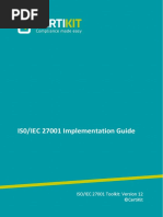 IS0 - IEC 27001 Implementation Guide