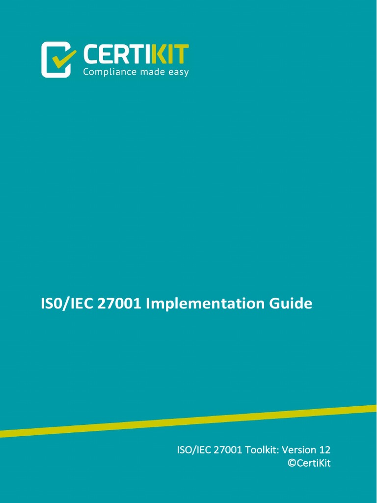 ISO/IEC 27001 Implementation Guide | PDF