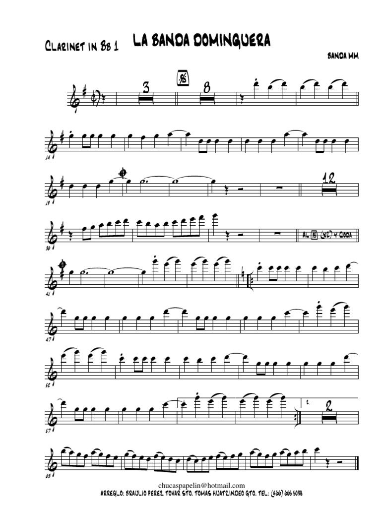 La Banda Dominguera - Banda MM Version 2 | PDF