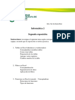 Temas y Lineamientos para Exposicion #2 de Informatica 2