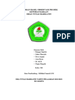 Laporan Hasil Observasi Projek Kewirausahaan