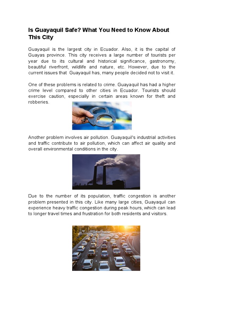 Is Guayaquil Safe What You Need To Know About This City PDF