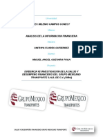 Salud Financiera Grupo Mexicano Transporte Evidencia#2