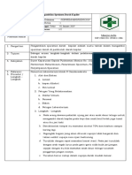 8.1.2.1 Sop Pengambilan Spesimen