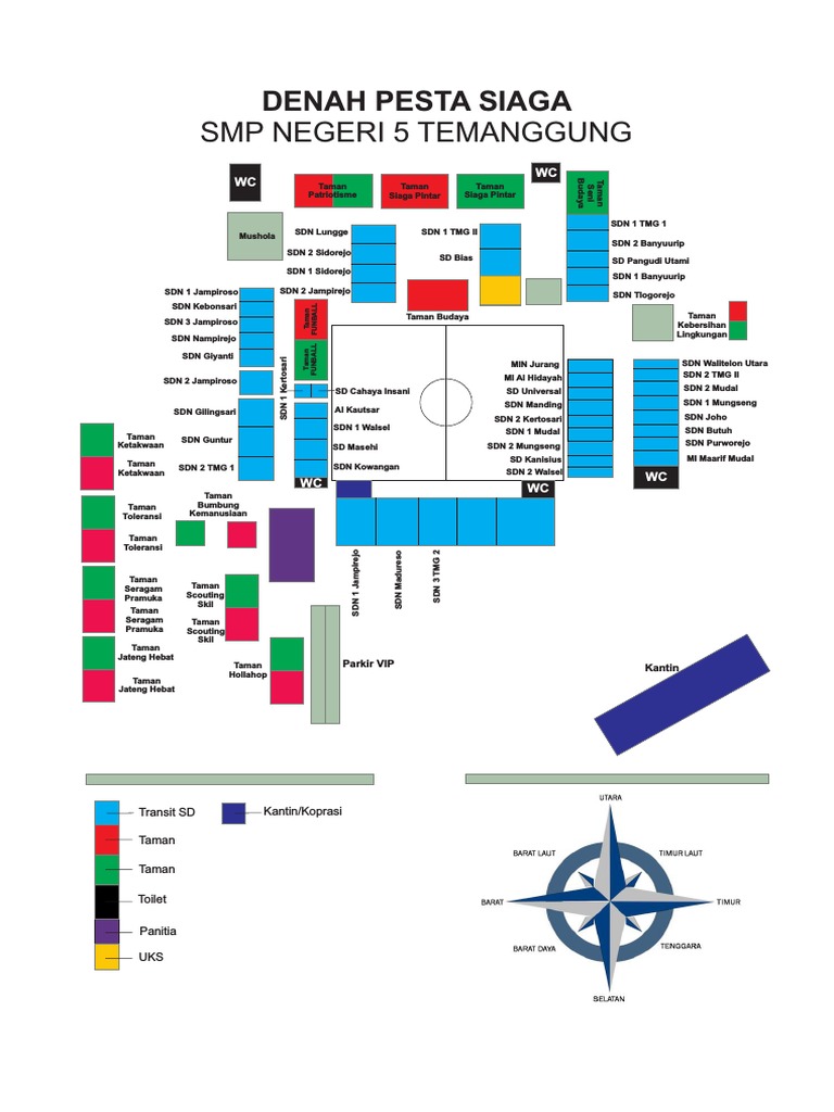 DENAH PESTA SIAGA TERBARU | PDF