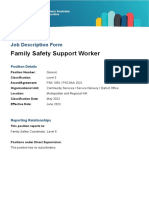 Family Safety Support Worker