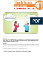 Coherencia y Cohesion Textual para Cuarto Grado de Secundaria