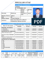 Cv. Belly Zurkarnain