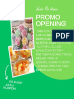 Merah cokelat promo produk kosmetik instagram post