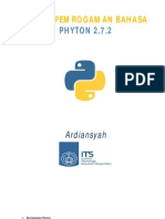 Dasar Pemrogaman Python 2.7.2