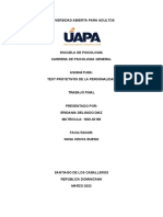 Trabajo Final de Test Proyetivos de L Apersonalidad