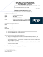 FORMAT SURAT KETERANGAN SEHAT DR WILGA HABIBBURAHMAN