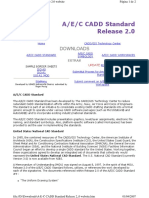 A-E-C CADD Standard Release 2 - 0 Website