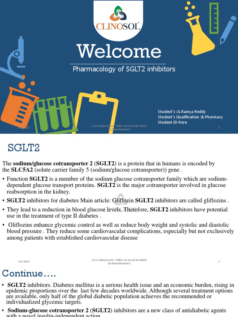 ppt of sglt2 | PDF