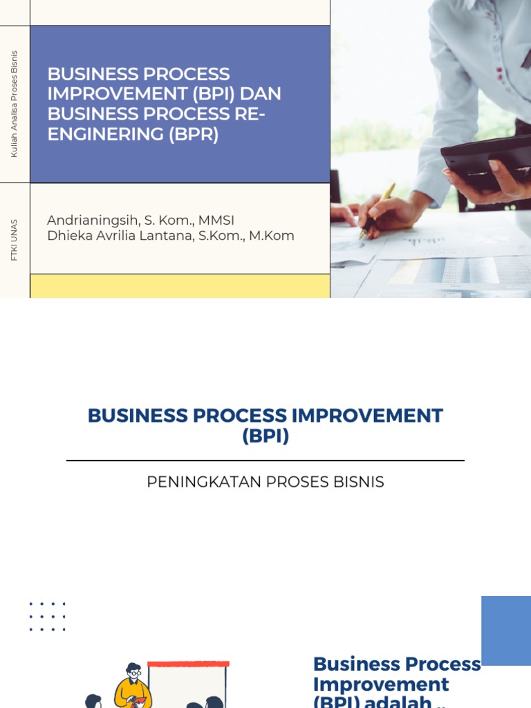 BPI dan BPR: Peningkatan Proses Bisnis | PDF