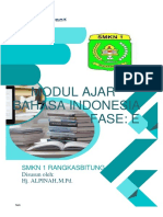 Modul Ajar Bahasa Indonesia - Bahasa Indonesia - Fase E