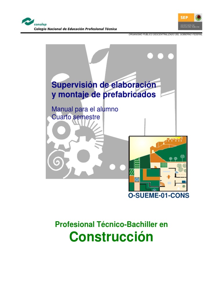 MANUAL DE PREFABRICADOS Cona | PDF | Hormigón | Hormigón pretensado