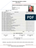 FCT College of Education: First Semester Results For 2020/2021 Academic Session