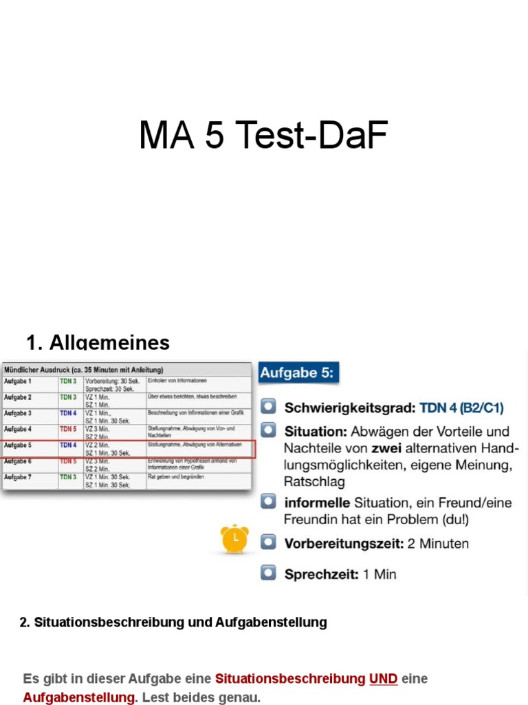 MA 5 Beispiel | PDF
